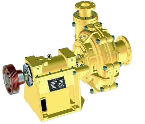 quality  Horizontal 500kw 740r/Min Heavy Duty Mud Slurry Pump ISO9001 Certification factory