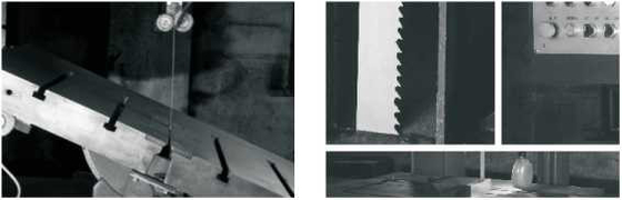 40m/Min Wood Cutting Vertical Band Saw Machine ISO9001 Certification