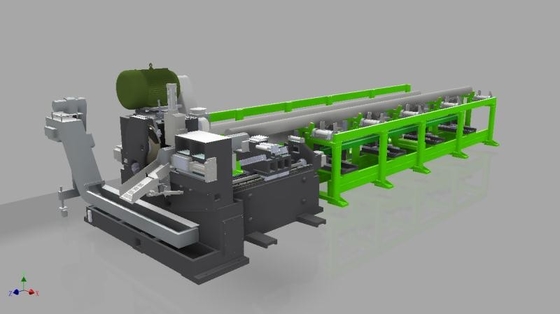 11kw Automatic Circular Saw Machine , Rust Resistant Pneumatic Circular Saw