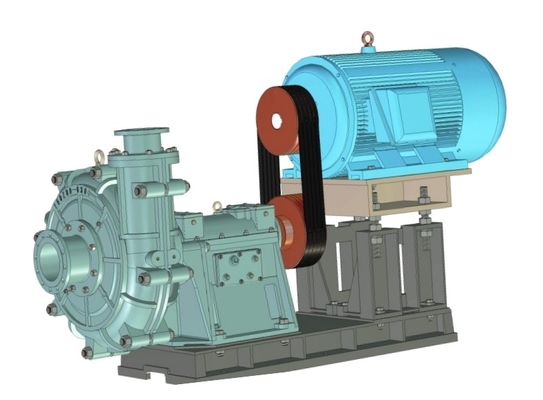 90kw Horizontal Centrifugal Slurry Pump