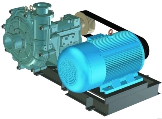 Portable 740rpm Centrifugal Slurry Pump No Leakage 300ZBG(P)-760